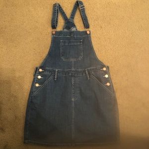 Denim Overall Skirt | Guess
